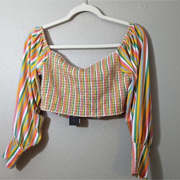 Vero Moda Mary Crop Top Stripes - Picture 3 of 3